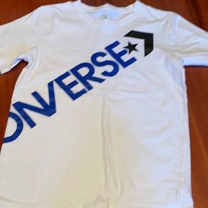Youth Large Converse White Cotton T-Shirt